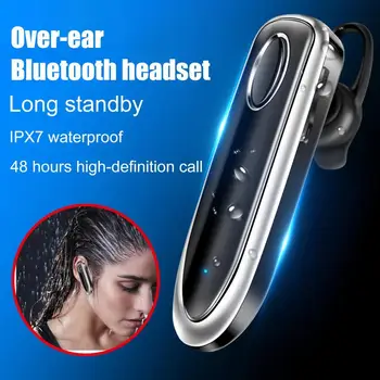1ks T300 Sluchátka Bluetooth 5.0 IPX7 Vodotěsný Mini Bezdrátová Sluchátka pro Telefon