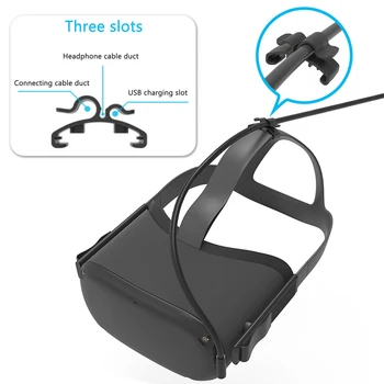 2KS VR Kabelové Svorky Kabel Přezky Datový Kabel Pro Oculus Quest 1/2 Odkaz Standardní VR Headset Kabelové VR Příslušenství Kabelové Svorky