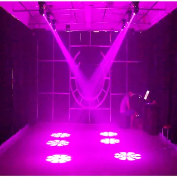 75W LED Spot Moving Head Light 65W DJ Paprsek Světla, Bodové Světlo s Gobo A Barevná Kola Disco DJs Equipmentnt