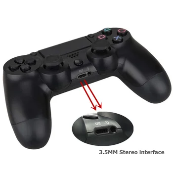 Bezdrátový Bluetooth Gamepad Řadič Pro PS4 Playstation 4 Konzole Ovládání ovládací Joystick Pro PS4