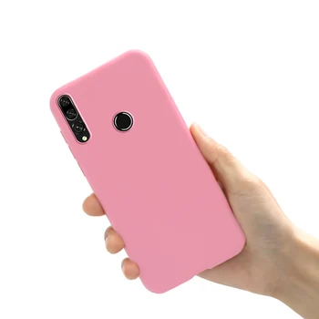 Candy Barva Pouzdro Pro Huawei Y9 Prime 2019 Případě Měkké Silikonové TPU Telefon Případ Pro Huawei Y9 Prime 2019 P Smart Z STK-L21 STK-X3
