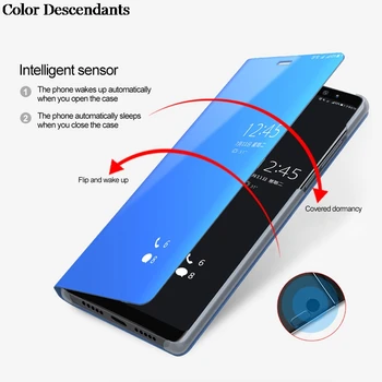 Flip Magnetické Telefon Pouzdro Pro Samsung Galaxy M31 Případech, Inteligentní Zrcadlo Pouzdro Etui Capa Kryt Pro Samsung M31 M 31 Coque Capa