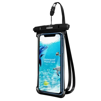 FONKEN Vodotěsný Telefon Pouzdro Pro Iphone, Samsung, Xiaomi Plavání Suchý Vak Podvodní Pouzdro vodotěsné Taška Mobilní Telefon Pouzdro Kryt