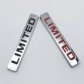 HOT 3D Černá Červená Limitovaná Edice Kovové Nálepka Univerzální Auto Auto Znak Odznak Obtisk Nálepka Chrom Znak Car Styling