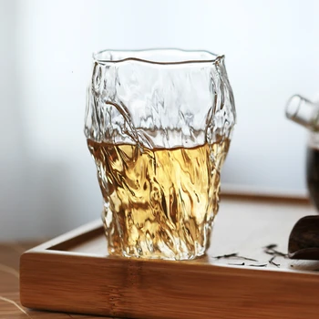 Japonská Kreativní Design Kolík Tvar Whisky Sklo Klasického Likéru, Brandy, Šampaňské, Pivo, Čaj, Voda Pohár, Bar Domácí Party Vaso