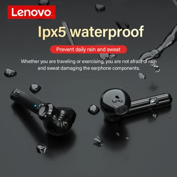 Lenovo XT89 Bezdrátová Sluchátka Bluetooth Stereo Bezdrátová Sluchátka Stereo Touch Ovládání Hudby Sluchátka s Mikrofonem, Herní Headset
