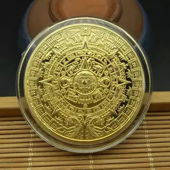 Mince Sbírka Umění Pozlacené Fyzické Bitcoins, Bitcoin Případě, že Dar Fyzické Kovový Starožitný Imitace Stříbrné Mince římské mince