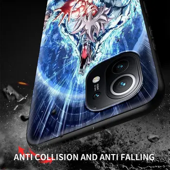 Měkké Coque Kryt pro Xiaomi Mi Poco X3 NFC F3 M3 9T 10T 11 11i Ultra Lite Poznámka 10 Pro 10S 5G Telefon Případě Anime DBZ