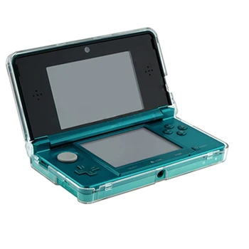 Nové Křišťálově Jasné, Tvrdé Kůže Pouzdro Kryt Kompletní Ochranu Plastové Herní Příslušenství Pouzdro kryt pro Nintendo 3DS Konzoli N3DS