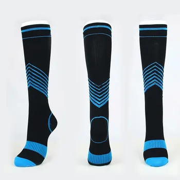 Nové Módní Návrhář Pánské Dlouhé Ponožky Unisex Sportovní Kompresní Zdravotní Péči Spodní Prádlo Křečové Žíly Podporu Stretch Tlak Ponožky