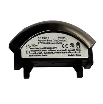 PANFU Baterie pro Bose QuietComfort 3 QC3 Bezdrátový Headset Baterie NTA2358 40229