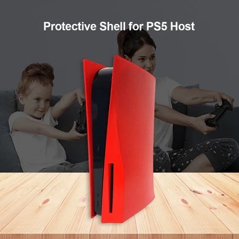 PS5 Disku Vydání Náhradní Případě, Potahy Kůže Faceplate Pouzdro Silikonové pro PS5 Panel Herní Příslušenství PS5 Hráč Soupravy na Míru