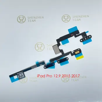 SZteam Power Flex Kabel On/Off Stuha Mute Spínač Ovládací Klíčové ovládání Hlasitosti Flexibilní pro iPad Pro 12.9 Náhradní Díly