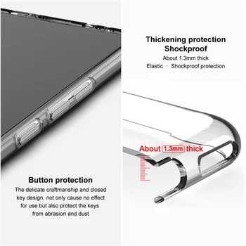 Transparentní Silikonové Telefon Pouzdro pro LG K22 K42 K52 K62 Funda Objektiv Fotoaparátu Ochranný Měkký Čirý Ultratenký Zadní Kryt Originální TPU