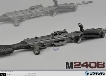 ZYTOYS 1:6 poměr M240 ZY16-10 zbraní model sada pro 12 inch akční obrázek
