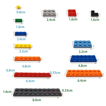 10KS Cihly Kompatibilní Montuje Částice 30414 1x4 Pro Stavební Bloky Klasické Značky DIY Vzdělávací High-Tech Hračky, Náhradní