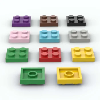 10KS Montuje Částice 3022 Plate 2x2 Stavební Bloky, Cihly Díly Tech DIY Shromáždění Vzdělávací Hračky Pro Děti, Děti Dárek