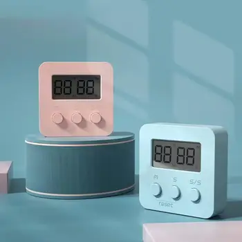 1KS Super Tenký LCD Digitální Displej, Kuchyňský Časovač, Odolný Minuteur Kuchyni Vaření Časovač Počítat Odpočítávání Alarm Magnet