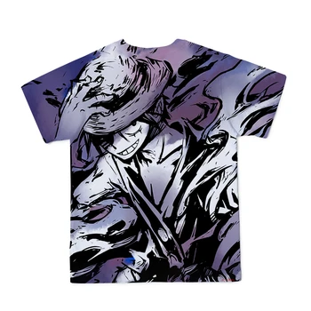 2020 Nové Pánské 3D Tisk T-shirt Vášnivý Anime a Zajímavá Ležérní XXS-6XL Velké Velikosti volné krátké rukávy T-shirt top