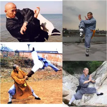 2021 Nové Bavlněné Pánské Kung-Fu Uzavřené Toe Skluzu Na Boty