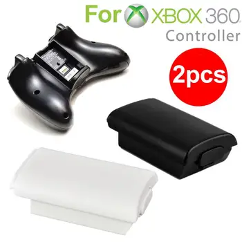 2ks AA Baterie Zadní Kryt Pouzdro Shell Pack Vhodný Pro Microsoft Xbox 360 Wireless Controller Baterie Shell
