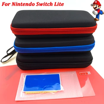 3colors Přenosné Úložiště Taška pro Nintendo lite Switch Hard Case pro NS Konzole Cestovní Kryt pro spínače mini případě hry Příslušenstv