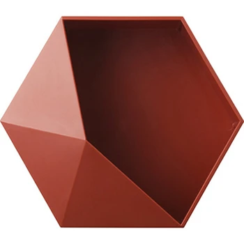3ks Šestihran Skladování Zavěšení na Zeď Stojan Honeycomb Geometric Organizátor Nástěnné Punch-Zdarma pro Koupelny Domů Decor