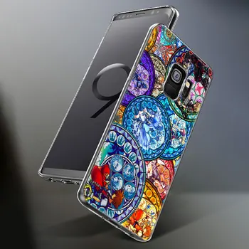 Anime, kingdom hearts Měkké Silikonové Pouzdro Pro Samsung Galaxy S10 S9 S8 S7 Edge Plus A6 A8 Plus A7 A9 2018 A5 2017 Módní Kryt