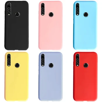 Candy Barva Pouzdro Pro Huawei Y9 Prime 2019 Případě Měkké Silikonové TPU Telefon Případ Pro Huawei Y9 Prime 2019 P Smart Z STK-L21 STK-X3
