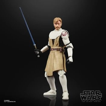 Hasbro Star Wars Obi-Wan Kenobi, Clone Wars 6 - Inch - Stupnice Sběratelská Akční figurka s Doplňky, Hračky pro Děti Chlapec Dárek