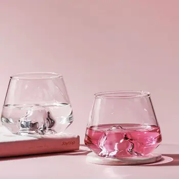 Kreativní vody pohár ženské nového produktu na podzim slavný cherry blossom šálek Japonské víno sklo malé čerstvé styl ins