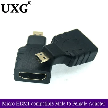 Micro HDMI-kompatibilní Samec Samice Adaptér Typ D na HD Konektor Převodník Adaptér pro Xbox 360 pro PS3 HDTV