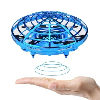 Mini Vrtulník UFO RC Drone Infraed Ruku Snímání Letadla Elektronický Model Kvadrokoptéra flayaball Malé drohne Hračky Pro Děti