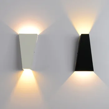 Moderní Minimalistický Manželská Geometrie 10W LED Nástěnné Svítidlo Noční lampičky Vnitřní Stěny Závěsné Svítidlo SMD 5730 AC 85-265V
