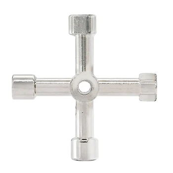 Multifunkční Cross Trojúhelník Měřič Vody Ventil Náměstí Otvor Klíče Elektrické rozvaděče Klíč Klíč instalatérský klíč Opravy nástroje