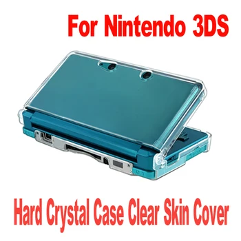 Nové Křišťálově Jasné, Tvrdé Kůže Pouzdro Kryt Kompletní Ochranu Plastové Herní Příslušenství Pouzdro kryt pro Nintendo 3DS Konzoli N3DS