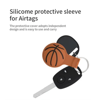 Pro Apple AirTags Ochranné Pouzdro Silikonové Shell Sledování Lokátor Soft Shell All-inclusive Sledování Anti-ztracené Anti-drop Najít