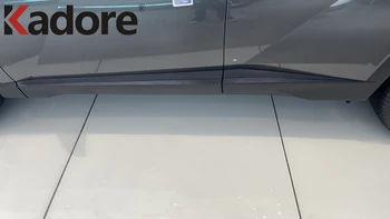Pro Hyundai Tucson 2021 2022 2023 ABS Chrom Boční Dveře Tělo Trim Lití Krycí Rámeček Styling Protector Vnější Příslušenství