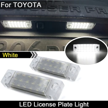 Pro Toyota 4Runner, Sequoia, Sienna Previa Land Cruiser Caldina Lexus GX470 Daihatsu Delta Bílé LED Licence spz, Světlo