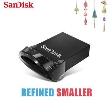 SanDisk CZ430 USB 3.0 Flash Disk Ultra Fit 256 GB 128 GB 32 GB 16 GB Pen drive 64GB Až 130MB/S high Speed usb PenDrives