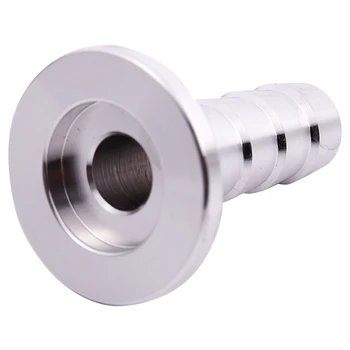Stainless Steel 304 KF 16 Flange to 1m Hose Barb Adapters Vacuum