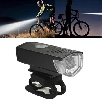 USB Dobíjecí Bike Světlo jízdních Kol Přední Světlo Cyklistika Bezpečnost Výstražné Světlo, Vodotěsné Kolo Lampa Svítilna