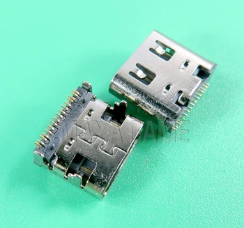 10pcs Mikro USB Nabíjecí Port konektor Typu C Nabíjecí Port Socket náhradní zásuvka pro nabíječku konektor pro PS5