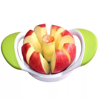 3 Barvy zevnitř Oceli Ovoce Jablko Hruška Snadno Řezat Kráječ Fréza Dělič Škrabky nakrájejte ovoce Multi-funkce Eco-Friendly Snadné Čištění
