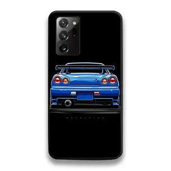 5G Pokrytí sportovní jdm auto Telefon Pouzdro Pro Samsung Galaxy Note20 ultra 7 8 9 10 Plus lite M51 M21 M31 J8 2018 Prime