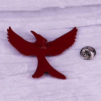 Hunger-Games Katniss MMMockingjay kolíky Červený Pták Brož Symbol Rebelie pro Okresy Panem