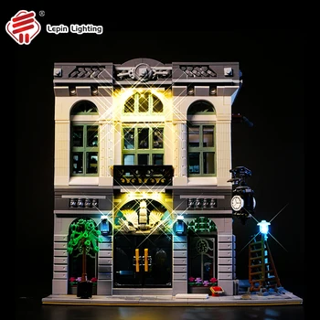 Led Light Kit Pro Zděné Banka Kompatibilní S 10251 Creator Expert City Model, Stavební Bloky, Cihly Hračky Pro Děti