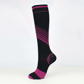 Nové Módní Návrhář Pánské Dlouhé Ponožky Unisex Sportovní Kompresní Zdravotní Péči Spodní Prádlo Křečové Žíly Podporu Stretch Tlak Ponožky