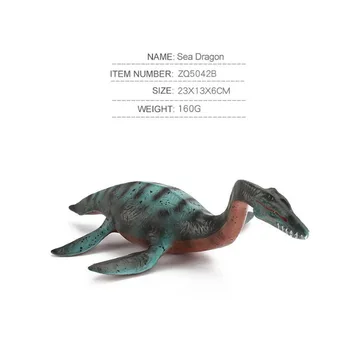 Nové Velké Simulace Zvíře Sea Dragon Crotaon Plesiosaurus Model Obrázek Panenka Děti Hračky Pro Dospělé Kognitivní Učení Ozdoby Dárek