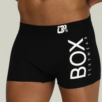 ORLVS Ok MIke Vlákno Bavlny Boxershorts Muži Comforable Kalhotky Sada Gay Sexy spodní Prádlo Man Boxer 9Color Zdarma ShippingM/L/XL/XXL